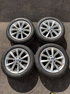 17" Skoda originaalveljed 5x112 + suverehvid 225/50/17 (4 foto / 9)
