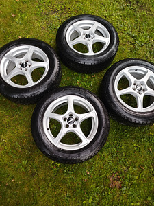 Ronal 5x100 R17 с зимними шинами (1 фото из 5)