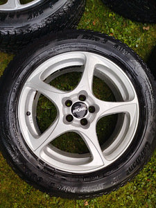 Ronal 5x100 R17 с зимними шинами (2 фото из 5)
