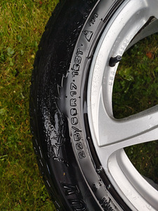 Ronal 5x100 R17 с зимними шинами (3 фото из 5)