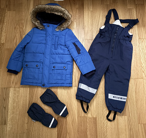 Комплект зимний для детей 92 размер (2 фото из 10)