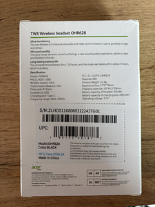 Juhtmevabad kõrvaklapid Acer (2 foto / 2)
