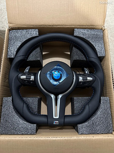BMW 5,6,7 серии F10,F11,F01,F07 новый руль / steering wheel (3 фото из 6)