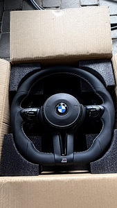 BMW 5,6,7 серии F10,F11,F01,F07 новый руль / steering wheel (5 фото из 6)