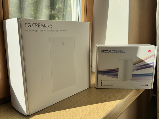 Роутер + уличный роутер 5G