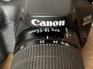 Canon EOS 4000D peegelkaamera EF-S 18-55mm III objektiiviga, (5 foto / 10)