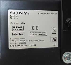SONY KDL- 32 RD430 (2 фото из 6)