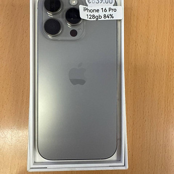 Apple iPhone 16 Pro 128Gb Natural Tittanium v heas korras