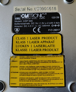Aiwa TA164 / Clatronic CDP 549 (6 фото из 8)