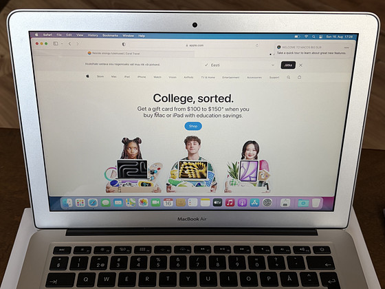 Apple MacBook Air 13-inch (Early 2014) Intel Core i5 1.4GHz