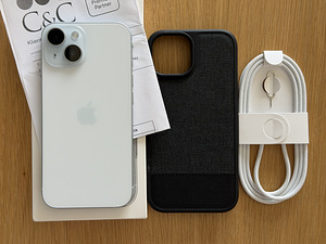 Apple iPhone 15 Blue 128GB uueväärne! Aku 100%, gar 05.2028 (1 foto / 9)
