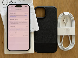 Apple iPhone 15 Blue 128GB uueväärne! Aku 100%, gar 05.2028 (4 foto / 9)