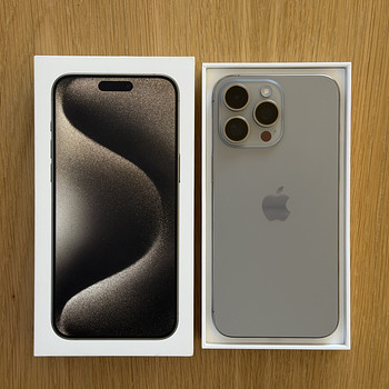 Apple iPhone 15 Pro Max 1TB Natural Ti в состоянии как новый