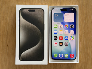 Apple iPhone 15 Pro Max 1TB Natural Ti в состоянии как новый (6 фото из 7)