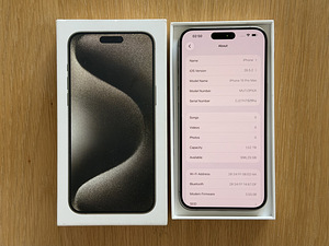 Apple iPhone 15 Pro Max 1TB Natural Ti в состоянии как новый (7 фото из 7)