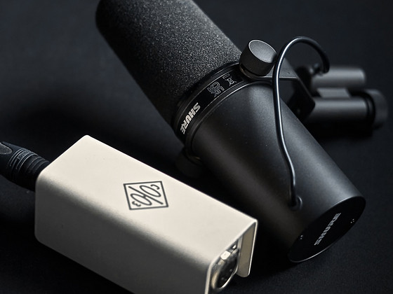 Shure sm7b + Soyuz launcher