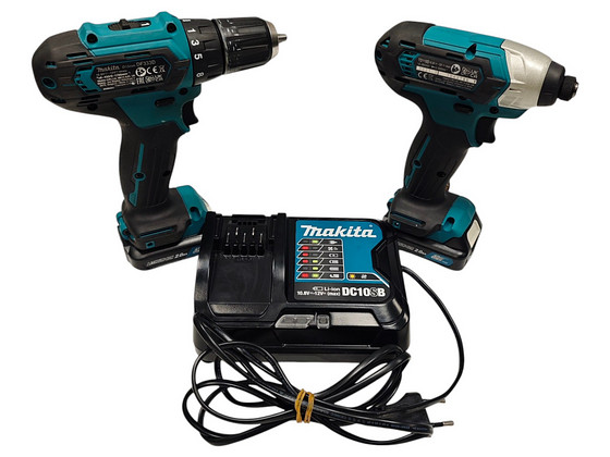 Аккумуляторные дрели Makita DF333D, TD110D