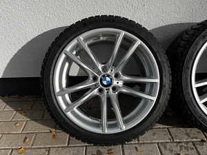 BMW 640M 18” + Michelin X-Ice Snow (разноширокий зимний комплект) (2 фото из 10)