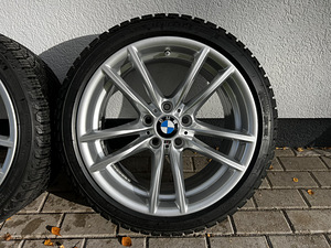 BMW 640M 18” + Michelin X-Ice Snow (разноширокий зимний комплект) (5 фото из 10)
