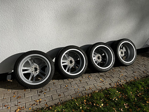 BMW 640M 18” + Michelin X-Ice Snow (разноширокий зимний комплект) (8 фото из 10)