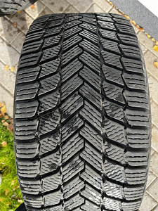 BMW 640M 18” + Michelin X-Ice Snow (разноширокий зимний комплект) (9 фото из 10)