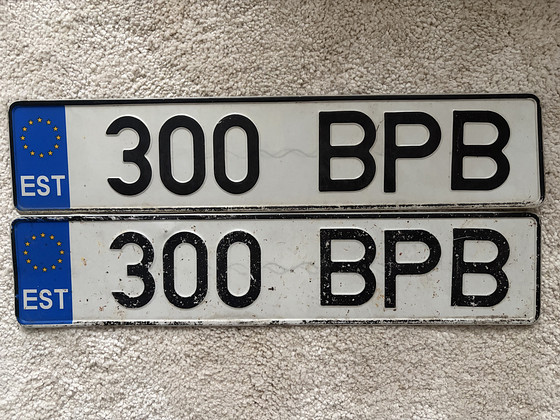 Регистрационный номер 300BPB