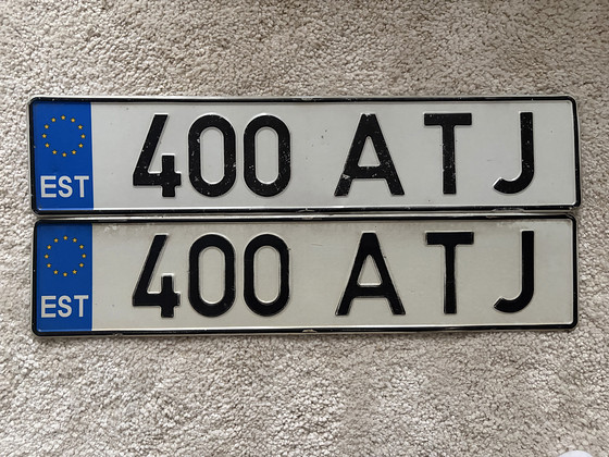 Рег. номер 400ATJ