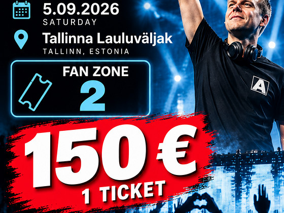 Armin Van Buuren piletid 2tk Funzone