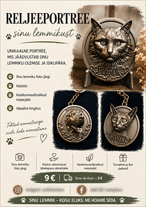 Unikaalsed 3D-prinditud võtmehoidjad ja medaljonid (1 foto / 6)