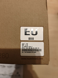Väline 4G ruuter MikroTik SXT LTE (UUS / Kasutamata) (1 foto / 5)