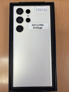 Samsung Galaxy S23 Ultra 256Gb White в очень хорошем состоянии (1 фото из 1)