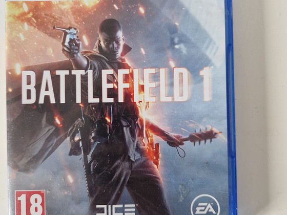 Battlefield 1 ps4 spēļu disks