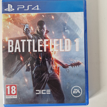 Battlefield 1 ps4 spēļu disks