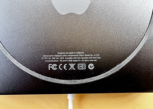 Apple MacBook Air USB SuperDrive Внешний DVD-RW/CD-RW A1270 (5 фото из 7)