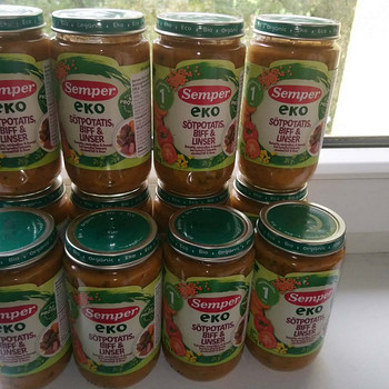 Semper пюре из батата, говядины и чечевицы 235 г с 1 года
