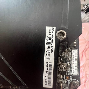 Aorus GTX 1060 6GB с тремя вентиляторами