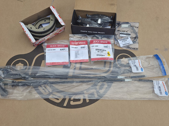 BMW e65 730d pidurisüsteemi ja käsipiduri komplekt