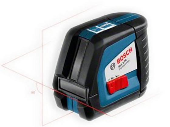 Лазерный уровень BOSCH GLL 2-50 дальность 20м