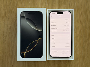 Apple iPhone 16 Pro 256GB Desert Ti uueväärne. Aku 92% (7 foto / 7)
