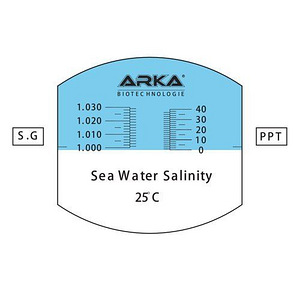 Светодиодный рефрактометр ARKA (морская вода) (2 фото из 2)