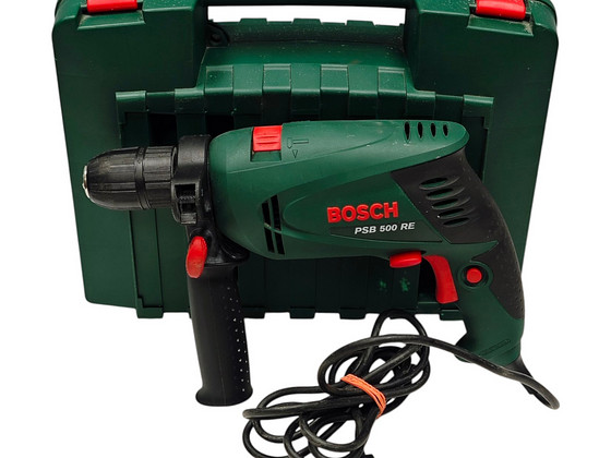 Дрель Bosch PSB 500 RE + ящик