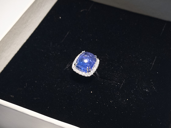 Tanzanite rõngas 7.60ct