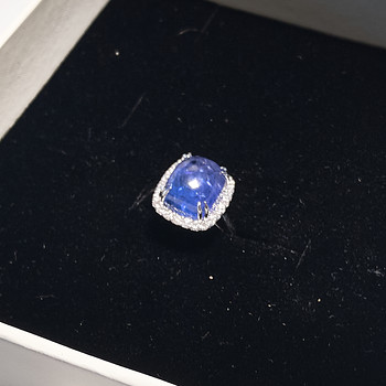 Tanzanite rõngas 7.60ct