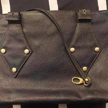 Сумка из зернистой кожи Vivienne Westwood — мятно-зелёная