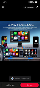 7” universaalne automeediamängija – Apple CarPlay & Android (1 foto / 6)