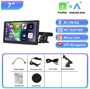 7” universaalne automeediamängija – Apple CarPlay & Android (2 foto / 6)