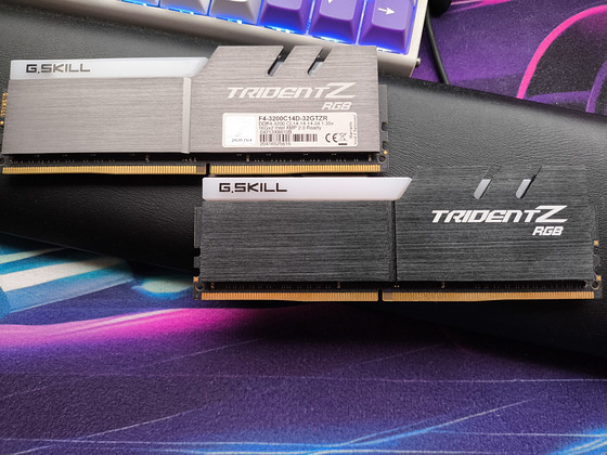 G.Skill Trident Z RGB 32GB (2x16GB) DDR4 3200MHz CL14 B-Die