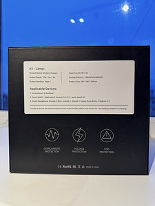Laua LED-lamp + juhtmevaba laadija 3 ühes (uus) (3 foto / 3)