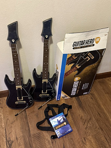 Sony PS4 GUITAR HERO LIVE Kitarr playstation 4 Ps5 2tk (1 foto / 1)