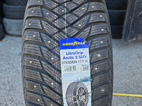R20 rehvid 275 55 20 Goodyear Ultra Grip Arctic 2 4tk uued